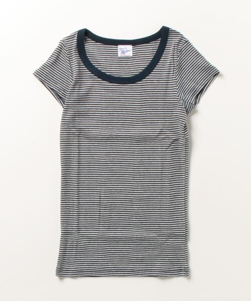 MILLER(ミラー)の「【Robert P. Miller】807C パネルリブ半袖(Tシャツ/カットソー・レディース・ブラック/その他1/グレー/その他5/その他3/その他4/ホワイト/その他2/その他6/その他7/その他9・FREE)」の7枚目の写真