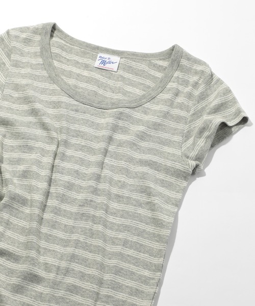 MILLER(ミラー)の「【Robert P. Miller】807C パネルリブ半袖(Tシャツ/カットソー・レディース・ブラック/その他1/グレー/その他5/その他3/その他4/ホワイト/その他2/その他6/その他7/その他9・FREE)」の5枚目の写真