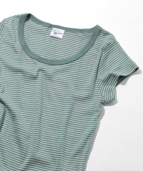 MILLER(ミラー)の「【Robert P. Miller】807C パネルリブ半袖(Tシャツ/カットソー・レディース・ブラック/その他1/グレー/その他5/その他3/その他4/ホワイト/その他2/その他6/その他7/その他9・FREE)」の8枚目の写真