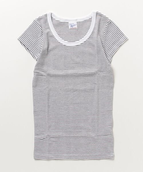 MILLER(ミラー)の「【Robert P. Miller】807C パネルリブ半袖(Tシャツ/カットソー・レディース・ブラック/その他1/グレー/その他5/その他3/その他4/ホワイト/その他2/その他6/その他7/その他9・FREE)」の12枚目の写真