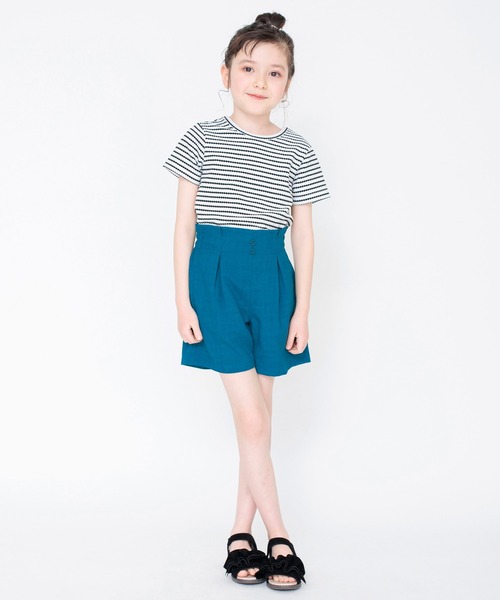 BRANSHES(ブランシェス)の「後ろリボン半袖Tシャツ(Tシャツ/カットソー・キッズ・レッド/ブラック/グリーン・100/150/130/110/120/140/90)」の20枚目の写真