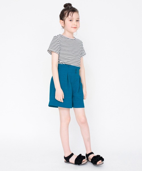 BRANSHES(ブランシェス)の「後ろリボン半袖Tシャツ(Tシャツ/カットソー・キッズ・レッド/ブラック/グリーン・100/150/130/110/120/140/90)」の19枚目の写真