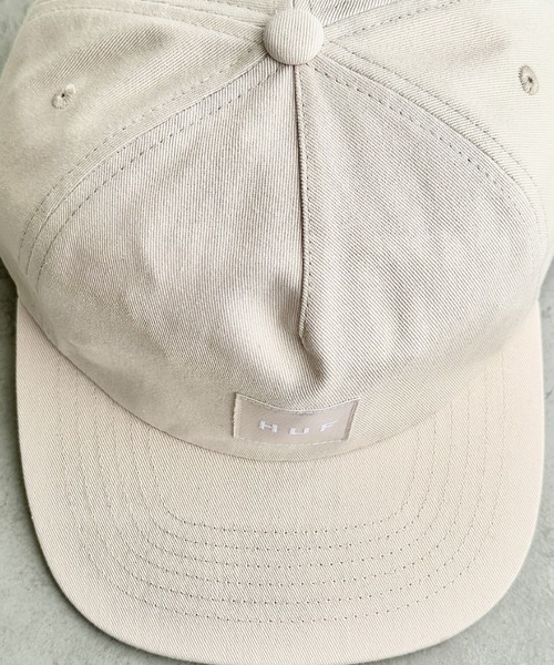 HUF(ハフ)の「HUF(ハフ)/ボックスロゴ スナップバック キャップ/HUF SET BOX SNAPBACK(キャップ・メンズ・ブラック/ネイビー/ブラウン/グリーン/キャメル/ワインレッド/アイボリー・FREE)」の19枚目の写真