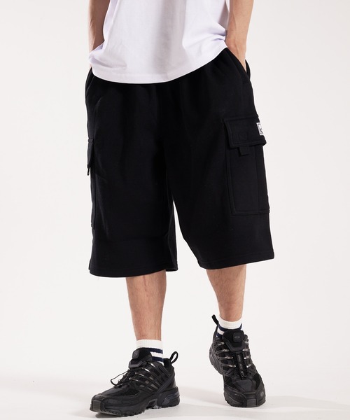 PRO CLUB （プロクラブ）の「PRO CLUB-FLEECE CARGO SHORT（その他パンツ・メンズ・グレー/ブラック・M/L/XL）」の6枚目の写真