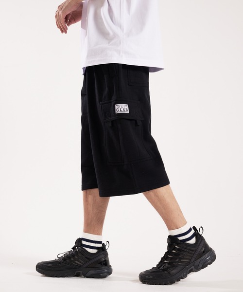 PRO CLUB （プロクラブ）の「PRO CLUB-FLEECE CARGO SHORT（その他パンツ・メンズ・グレー/ブラック・M/L/XL）」の9枚目の写真