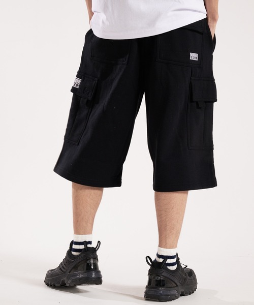 PRO CLUB （プロクラブ）の「PRO CLUB-FLEECE CARGO SHORT（その他パンツ・メンズ・グレー/ブラック・M/L/XL）」の15枚目の写真