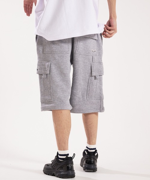 PRO CLUB （プロクラブ）の「PRO CLUB-FLEECE CARGO SHORT（その他パンツ・メンズ・グレー/ブラック・M/L/XL）」の19枚目の写真