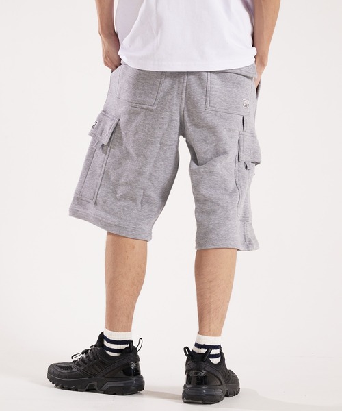 PRO CLUB （プロクラブ）の「PRO CLUB-FLEECE CARGO SHORT（その他パンツ・メンズ・グレー/ブラック・M/L/XL）」の17枚目の写真