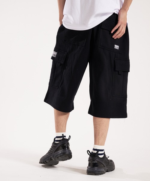 PRO CLUB （プロクラブ）の「PRO CLUB-FLEECE CARGO SHORT（その他パンツ・メンズ・グレー/ブラック・M/L/XL）」の16枚目の写真