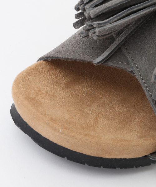 MELROSE claire（メルローズ クレール）の「【MINNETONKA MILA】（サンダル・レディース・ブラック/グレー/ベージュ・2/3/4）」の10枚目の写真