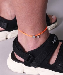 BAYBLO（ベイブロ）の「(BB)【ユニセックス】アクリルコード 編み込み メッセージ アンクレット（アンクレット）」