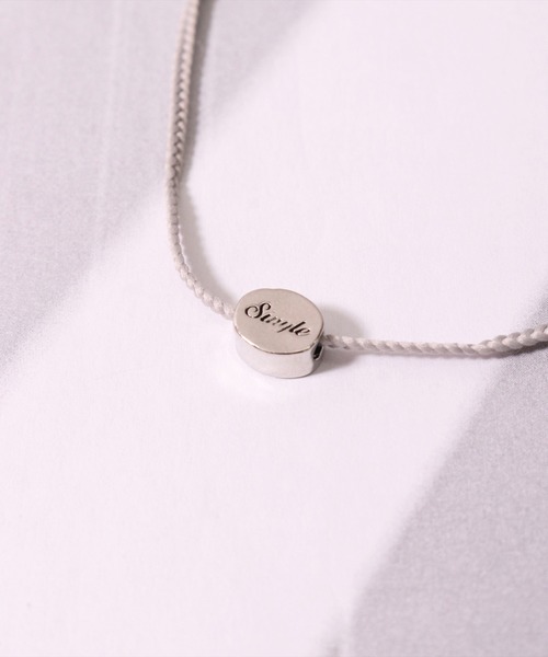 BAYBLO（ベイブロ）の「(BB)【ユニセックス】アクリルコード 編み込み メッセージ アンクレット（アンクレット・メンズ・ブラック/グリーン/グレー/オレンジ/レッド/ブラウン/ネイビー・FREE）」の17枚目の写真