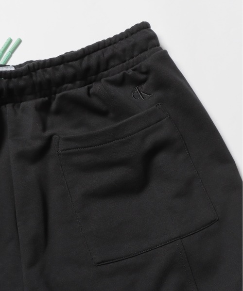 Calvin Klein(カルバン・クライン)の「Calvin Klein/カルバンクライン A-SEASONAL MNGM HWK SHORTS ショーツ スウエットパンツ(その他パンツ・メンズ・オフホワイト/ブラック/グリーン・L/M/XL)」の10枚目の写真