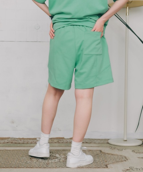 Calvin Klein(カルバン・クライン)の「Calvin Klein/カルバンクライン A-SEASONAL MNGM HWK SHORTS ショーツ スウエットパンツ(その他パンツ・メンズ・オフホワイト/ブラック/グリーン・L/M/XL)」の21枚目の写真