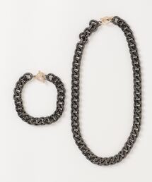 FUNALIVE | JON 『２点セット』ネックレス、ブレスレット　ペアセット(ネックレス)