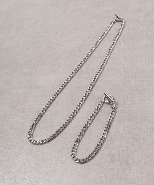 FUNALIVE（ファンアライブ）の「JON 『２点セット』ネックレス、ブレスレット　ペアセット（ネックレス・メンズ・シルバー系その他/シルバー/シルバー系その他5/シルバー系その他3/シルバー系その他6/シルバー系その他2/シルバー系その他4/ブラック・FREE）」の5枚目の写真