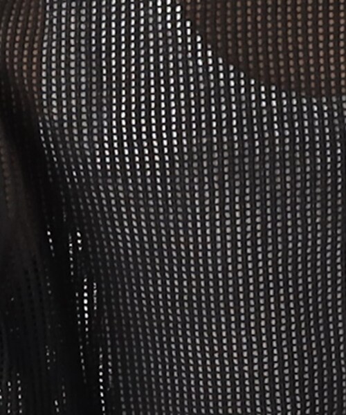 UNTITLED（アンタイトル）の「◆【梅雨の羽織り、冷房対策に／洗える】コットンエステル メッシュカーディガン（カーディガン/ボレロ・レディース・ブラック/ホワイト/グレー系・04/00/02/48/44）」の18枚目の写真