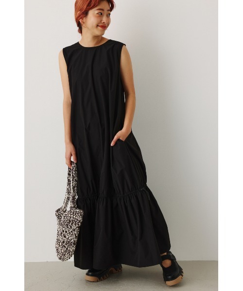 RODEO CROWNS WIDE BOWL（ロデオクラウンズワイドボウル）の「W/R 2wayティアードワンピース（ワンピース・レディース・ブラック/ブルー/ピンク・FREE）」の17枚目の写真