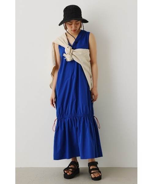 RODEO CROWNS WIDE BOWL（ロデオクラウンズワイドボウル）の「W/R 2wayティアードワンピース（ワンピース・レディース・ブラック/ブルー/ピンク・FREE）」の4枚目の写真