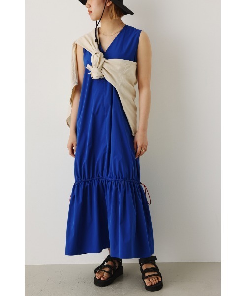 RODEO CROWNS WIDE BOWL（ロデオクラウンズワイドボウル）の「W/R 2wayティアードワンピース（ワンピース・レディース・ブラック/ブルー/ピンク・FREE）」の5枚目の写真