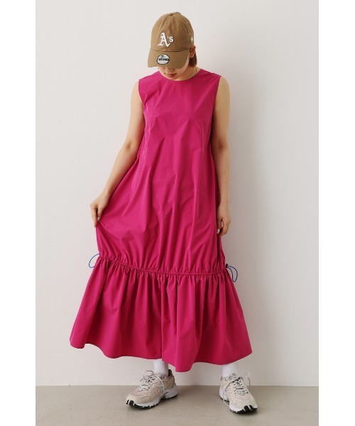 RODEO CROWNS WIDE BOWL（ロデオクラウンズワイドボウル）の「W/R 2wayティアードワンピース（ワンピース・レディース・ブラック/ブルー/ピンク・FREE）」の10枚目の写真