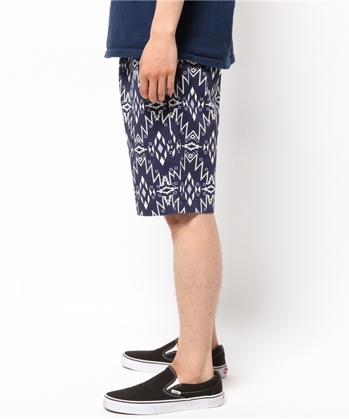 ikka（イッカ）の「ネイティブプリントショートパンツ（その他パンツ・メンズ・ネイビー/ベージュ・X-LARGE/SMALL/LARGE/MEDIUM）」の3枚目の写真
