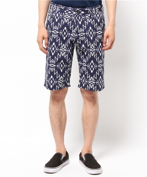 ikka（イッカ）の「ネイティブプリントショートパンツ（その他パンツ・メンズ・ネイビー/ベージュ・X-LARGE/SMALL/LARGE/MEDIUM）」の5枚目の写真