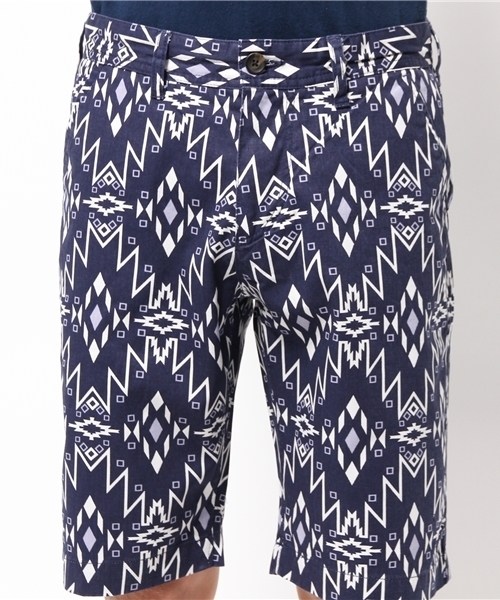 ikka（イッカ）の「ネイティブプリントショートパンツ（その他パンツ・メンズ・ネイビー/ベージュ・X-LARGE/SMALL/LARGE/MEDIUM）」の6枚目の写真