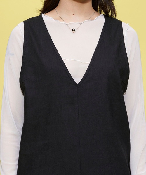 FOREVER 21（フォーエバー トゥエンティーワン）の「アソートサロペット（サロペット/オーバーオール・レディース・ブラック・FREE）」の11枚目の写真