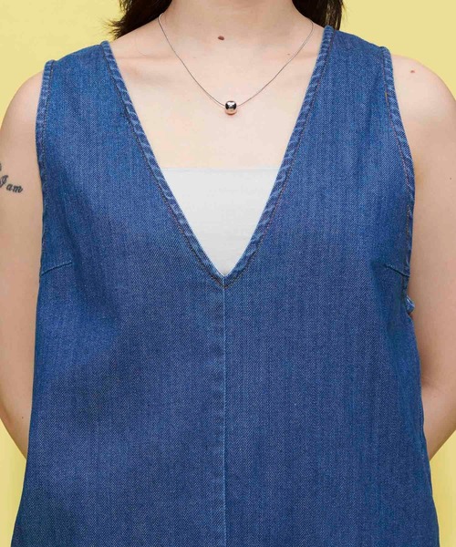FOREVER 21（フォーエバー トゥエンティーワン）の「アソートサロペット（サロペット/オーバーオール・レディース・ブラック・FREE）」の10枚目の写真