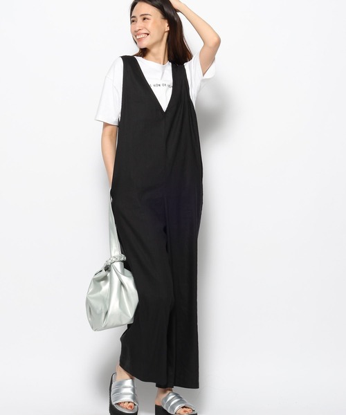 FOREVER 21（フォーエバー トゥエンティーワン）の「アソートサロペット（サロペット/オーバーオール・レディース・ブラック・FREE）」の14枚目の写真