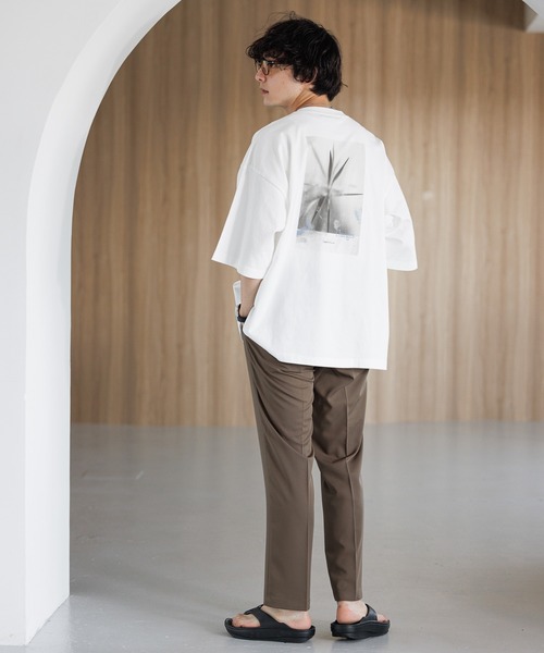 RAGEBLUE(レイジブルー)の「天竺/バックプリントフォトTシャツ2(Tシャツ/カットソー・メンズ・ホワイト/ブラック/グリーン/ライトブルー・SMALL/MEDIUM/LARGE)」の6枚目の写真