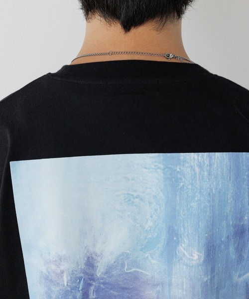 RAGEBLUE(レイジブルー)の「天竺/バックプリントフォトTシャツ2(Tシャツ/カットソー・メンズ・ホワイト/ブラック/グリーン/ライトブルー・SMALL/MEDIUM/LARGE)」の17枚目の写真