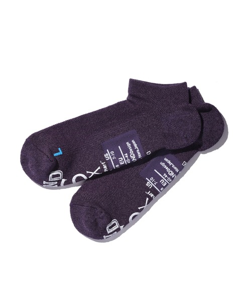 ANDSOX(アンドソックス)の「3-【ANDSOX-アンドソックス-】 SUPPORT PILE SHORT サポートパイルショート 靴下(ソックス/靴下・メンズ・パープル/ネイビー/オレンジ/インディゴブルー/グリーン/オリーブ/ブラック/グレー/オフホワイト・M/S)」の8枚目の写真