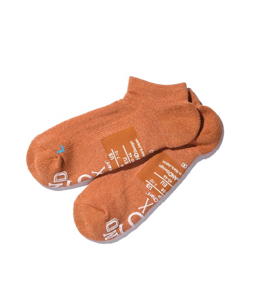 ANDSOX(アンドソックス)の「3-【ANDSOX-アンドソックス-】 SUPPORT PILE SHORT サポートパイルショート 靴下(ソックス/靴下・メンズ・パープル/ネイビー/オレンジ/インディゴブルー/グリーン/オリーブ/ブラック/グレー/オフホワイト・M/S)」の9枚目の写真