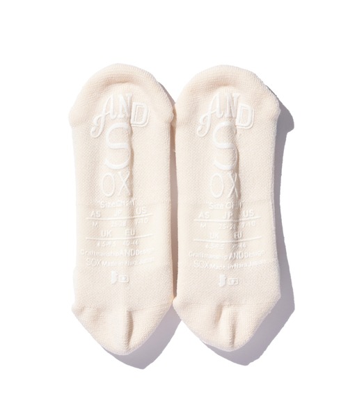 ANDSOX(アンドソックス)の「3-【ANDSOX-アンドソックス-】 SUPPORT PILE SHORT サポートパイルショート 靴下(ソックス/靴下・メンズ・パープル/ネイビー/オレンジ/インディゴブルー/グリーン/オリーブ/ブラック/グレー/オフホワイト・M/S)」の10枚目の写真