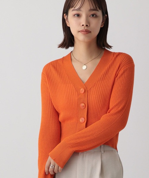 saloon（サルーン）の「SALOON(サルーン)/Vネックショートカーディガン
