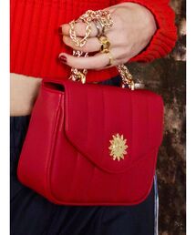 EVRIS | ボリュームキルティングフラップショルダーBAG(ショルダーバッグ)