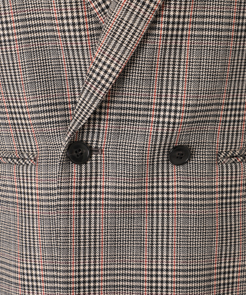 IENA（イエナ）の「グレンチェック W前ジャケット（テーラード