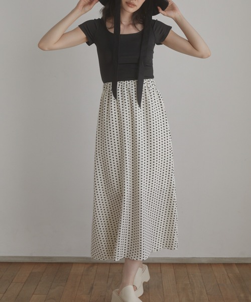 ACYM（アシーム）の「Round cut mini Tシャツ（Tシャツ/カットソー・レディース・ホワイト/ベージュ/ブラック・FREE）」の15枚目の写真