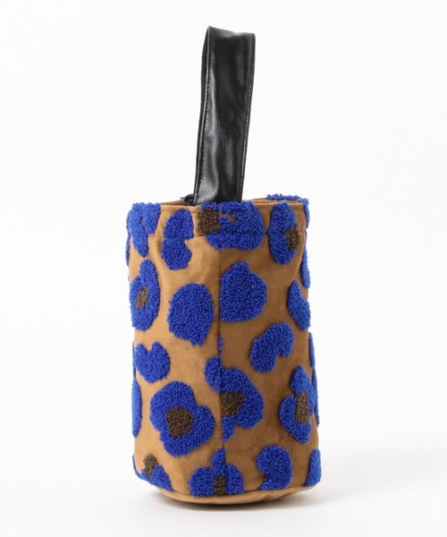 Ray BEAMS（レイビームス）の「beej × Ray BEAMS / 別注 Velour ミニ  バッグ（トートバッグ・レディース・ブラック/ブラウン・ONE SIZE）」の10枚目の写真