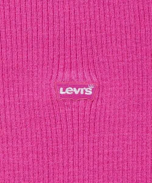 Levi's(リーバイス)の「Levi's/リーバイス クルーネック リブニット ピンク ROSE VIOLET(ニット/セーター・レディース・レッド・XS/S/M/L)」の7枚目の写真