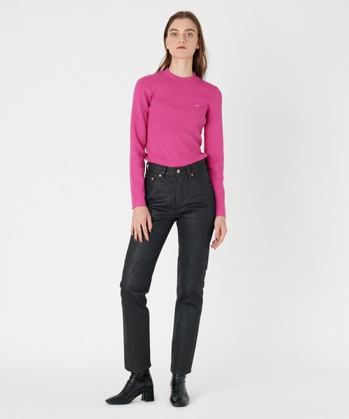 Levi's(リーバイス)の「Levi's/リーバイス クルーネック リブニット ピンク ROSE VIOLET(ニット/セーター・レディース・レッド・XS/S/M/L)」の17枚目の写真