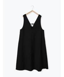 Samansa Mos2 | 前後着ジャンパースカート(ワンピース)