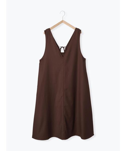 Samansa Mos2(サマンサ モスモス)の「前後着ジャンパースカート(ワンピース・レディース・ブラック/グレー/ブラウン・F)」の13枚目の写真