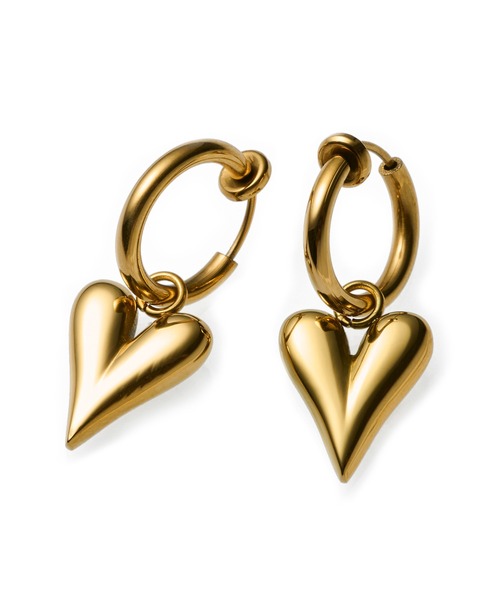 CENE(セネ)の「【CENE】セネ/ラインハートフープイヤリング(イヤリング・レディース・ゴールド/シルバー・FREE)」の8枚目の写真