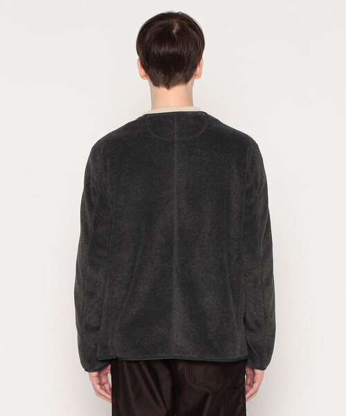 DANTON（ダントン）の「MEN'S FLEECE COLLARLESS JACKET（ノーカラー