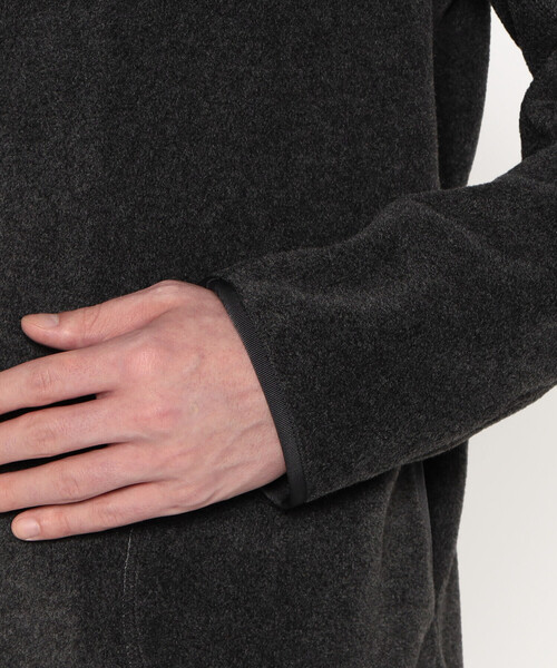 DANTON（ダントン）の「MEN'S FLEECE COLLARLESS JACKET（ノーカラー