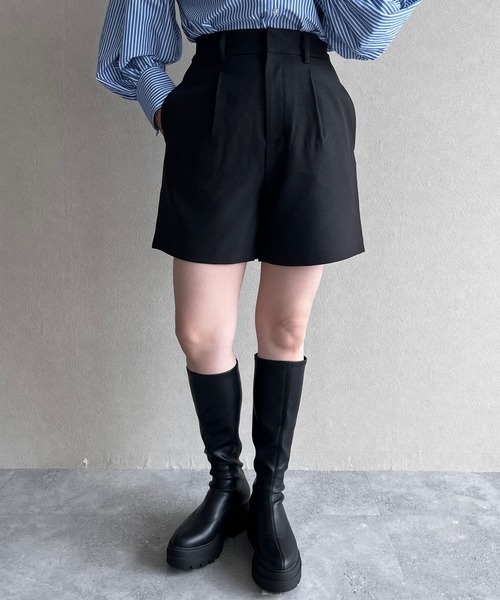 LOWRYS FARM（ローリーズファーム）の「ウールライクタックショート