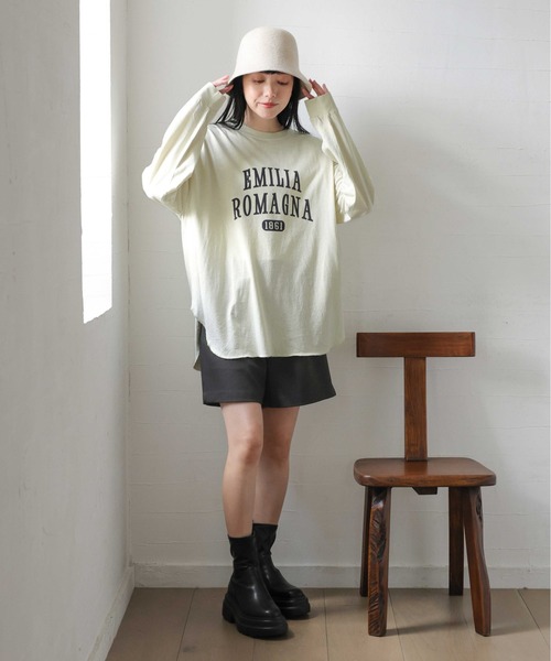 トレフルプラスワンタックショートパンツ02 ウールライク LOWRYS FARM（ローリーズファーム）の「ウールライクタック